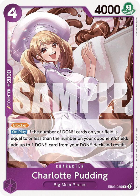 Charlotte Pudding EB03-035 (Extra Booster: One Piece Heroines Edition)  - Foil