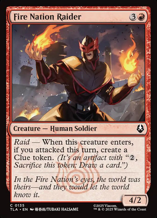 Fire Nation Raider 135/286 (Avatar: The Last Airbender) 