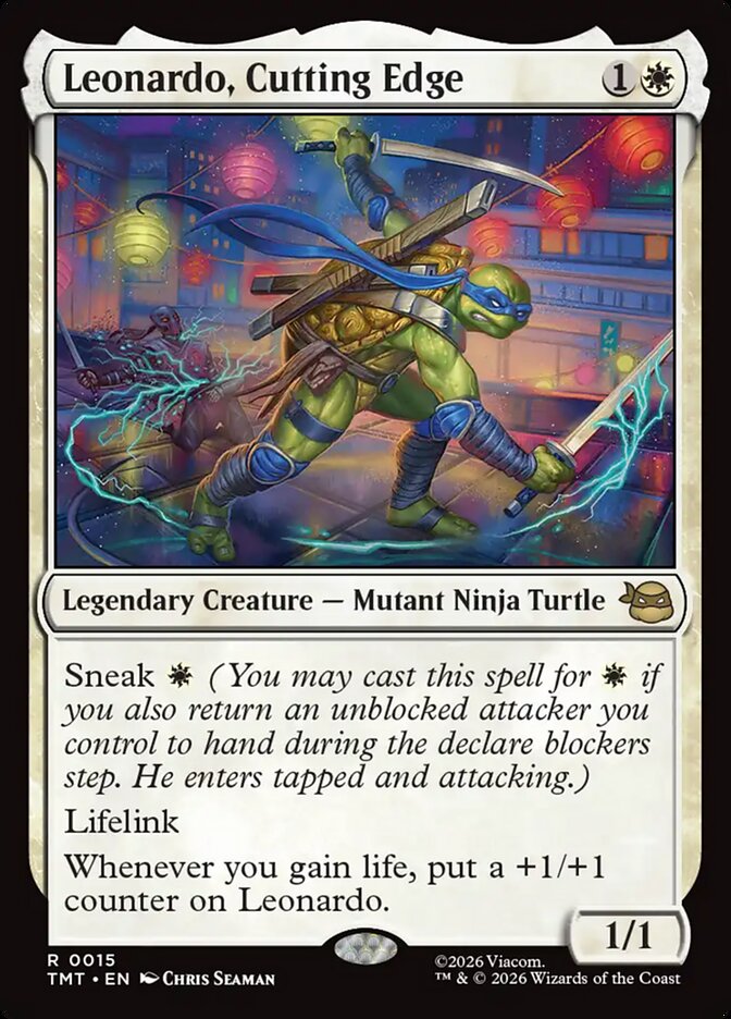 Leonardo Cutting Edge 15 (Teenage Mutant Ninja Turtles) 