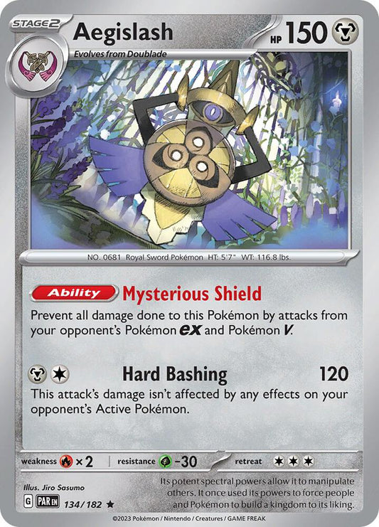 Aegislash 134/182 (SV04: Paradox Rift)  - Holofoil