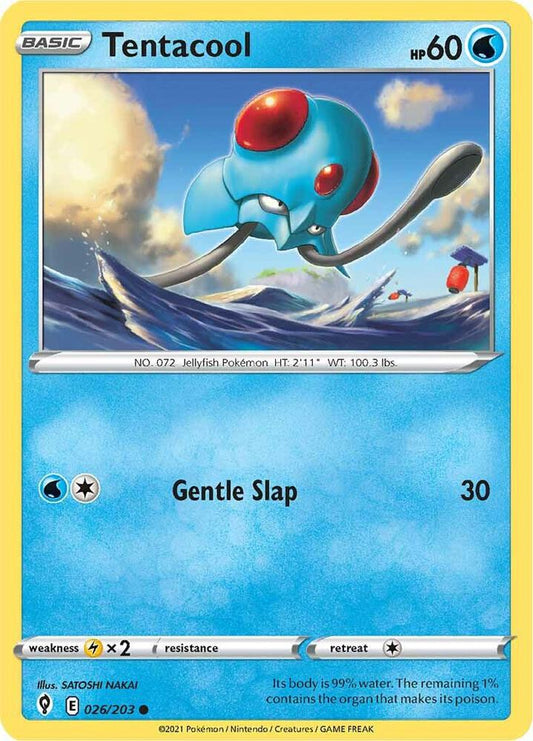 Tentacool 026/203 (SWSH07: Evolving Skies) 