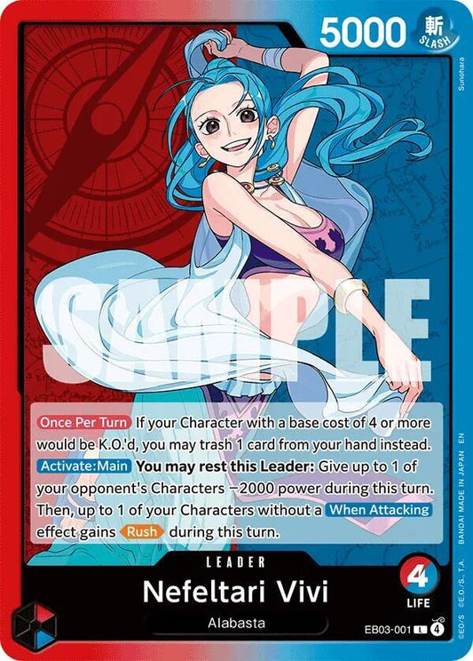 Nefeltari Vivi EB03-001 (Extra Booster: One Piece Heroines Edition) 