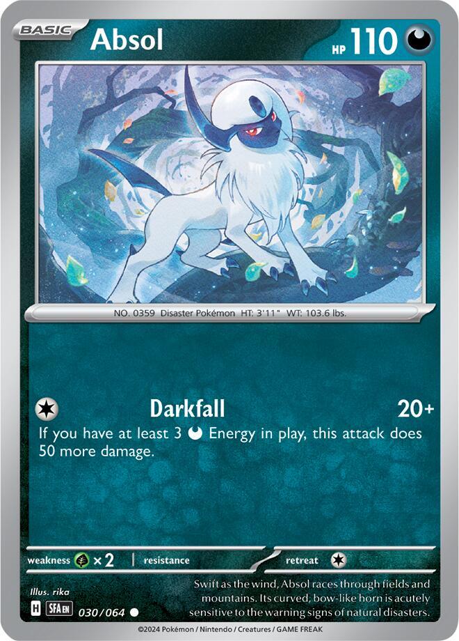 Absol 030/064 (SV: Shrouded Fable) 