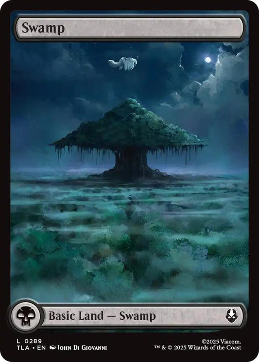 Swamp 0289 289 (Avatar: The Last Airbender)  - Full Art Foil