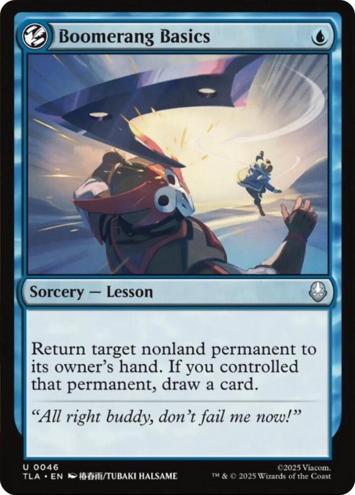 Boomerang Basics 46 (Avatar: The Last Airbender)  - Foil