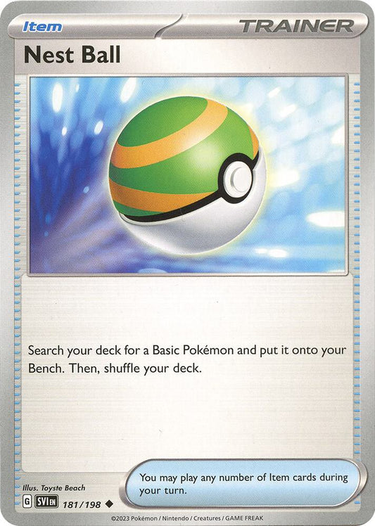 Nest Ball 181/198 (SV01: Scarlet & Violet Base Set) 