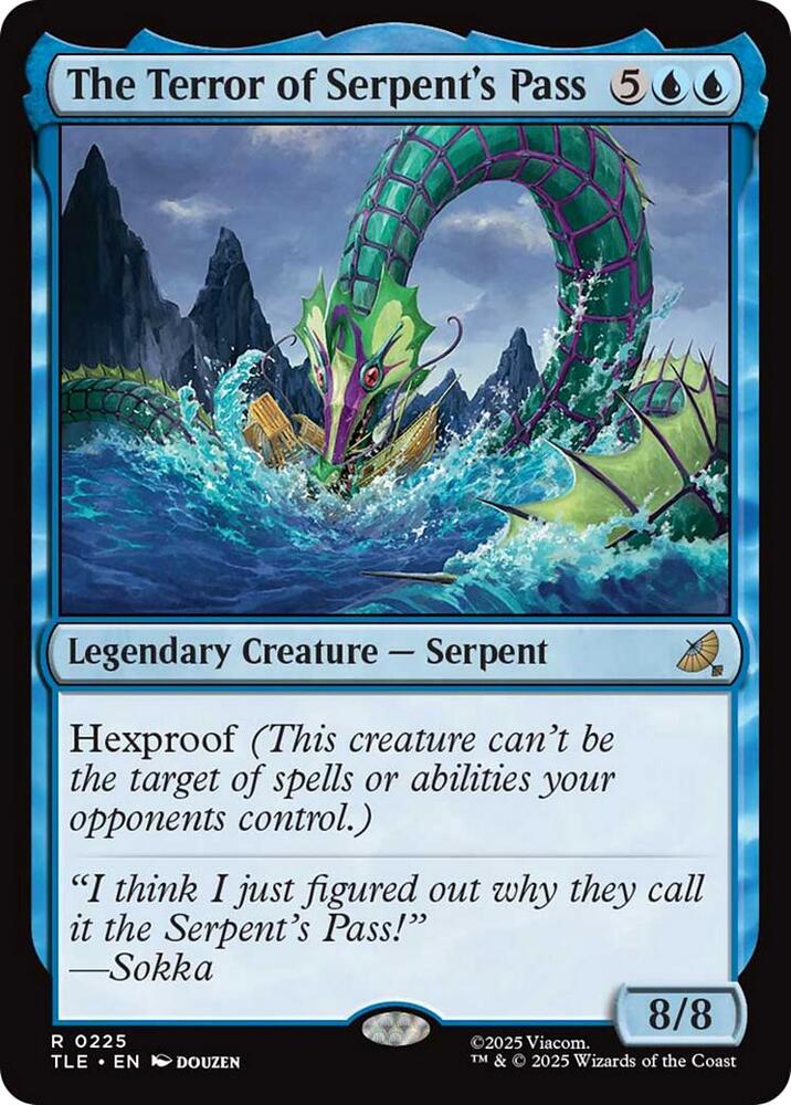 The Terror of Serpent's Pass 225/317 (Avatar: The Last Airbender: Eternal-Legal)  - Foil