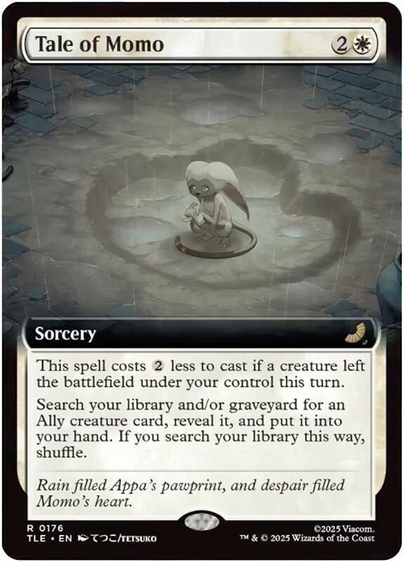 Tale of Momo  176/317 (Avatar: The Last Airbender: Eternal-Legal)  - Extended Art Foil