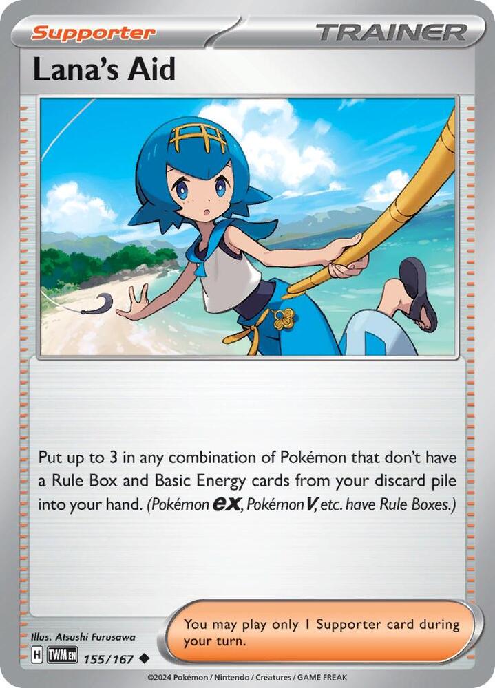 Lana's Aid 155/167 (SV06: Twilight Masquerade) 