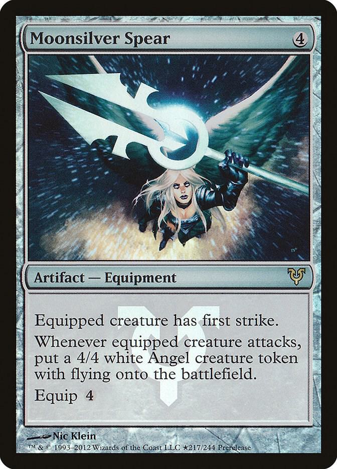 Moonsilver Spear 217 (Prerelease Cards)  - Foil