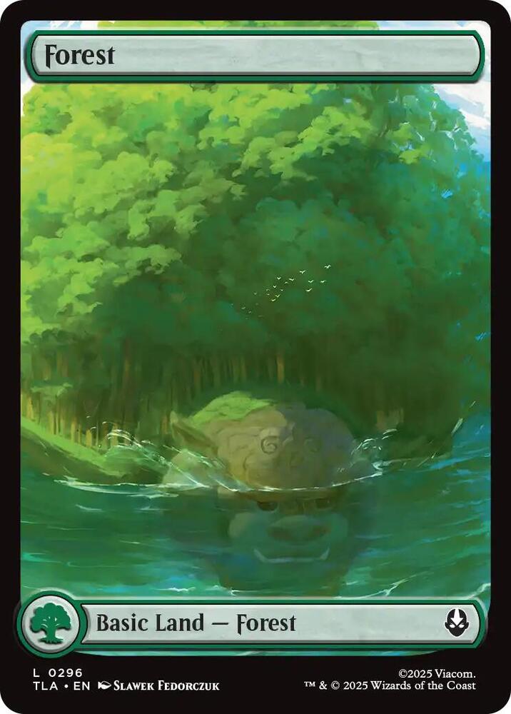 Forest 296/286 (Avatar: The Last Airbender)  - Full Art Foil