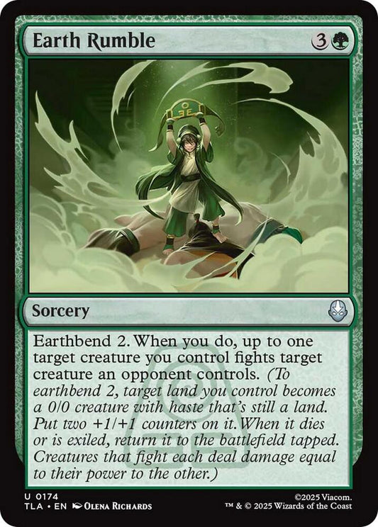 Earth Rumble 174/286 (Avatar: The Last Airbender)  - Foil