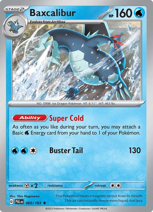 Baxcalibur 060/193 (SV02: Paldea Evolved)  - Holofoil