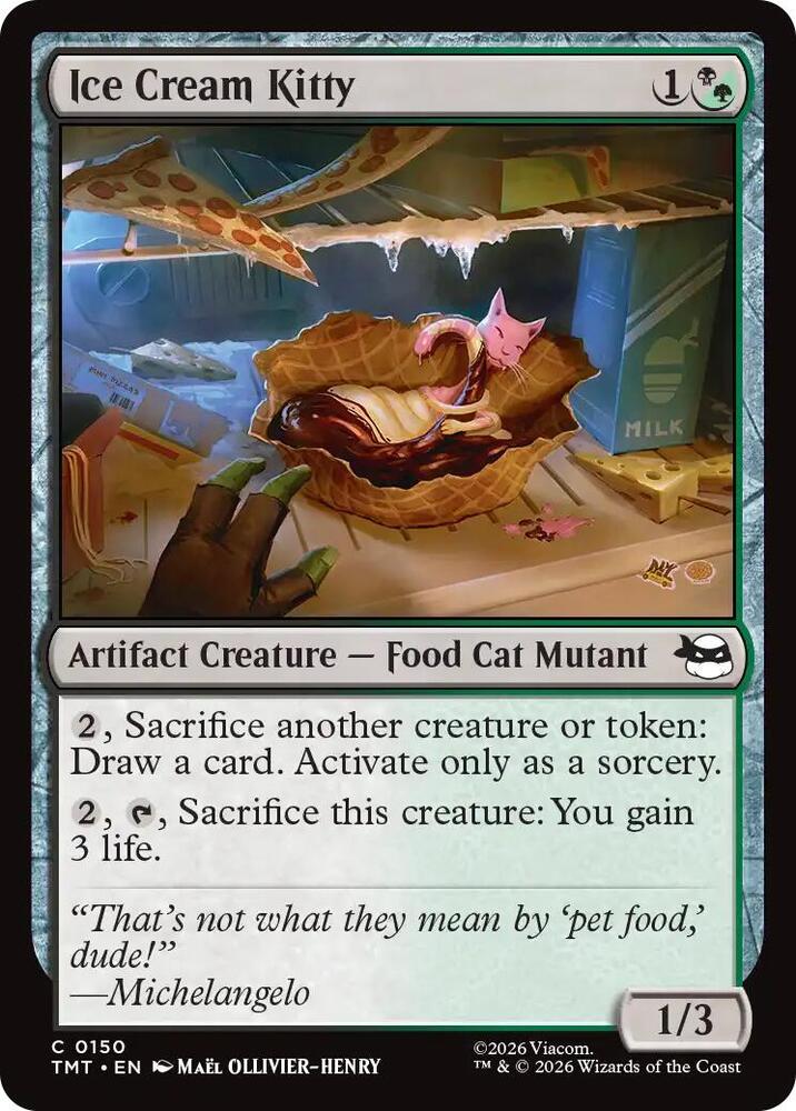 Ice Cream Kitty 150 (Teenage Mutant Ninja Turtles)  - Foil