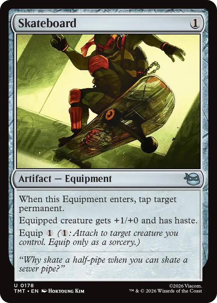 Skateboard 178 (Teenage Mutant Ninja Turtles)  - Foil