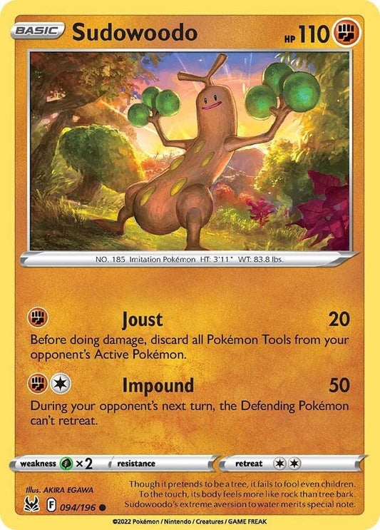 Sudowoodo 094/196 (SWSH11: Lost Origin) 
