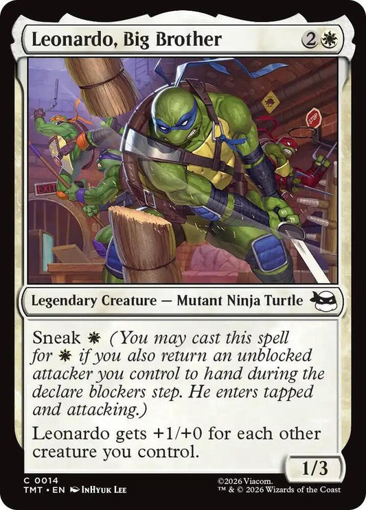 Leonardo, Big Brother 14/190 (Teenage Mutant Ninja Turtles) 