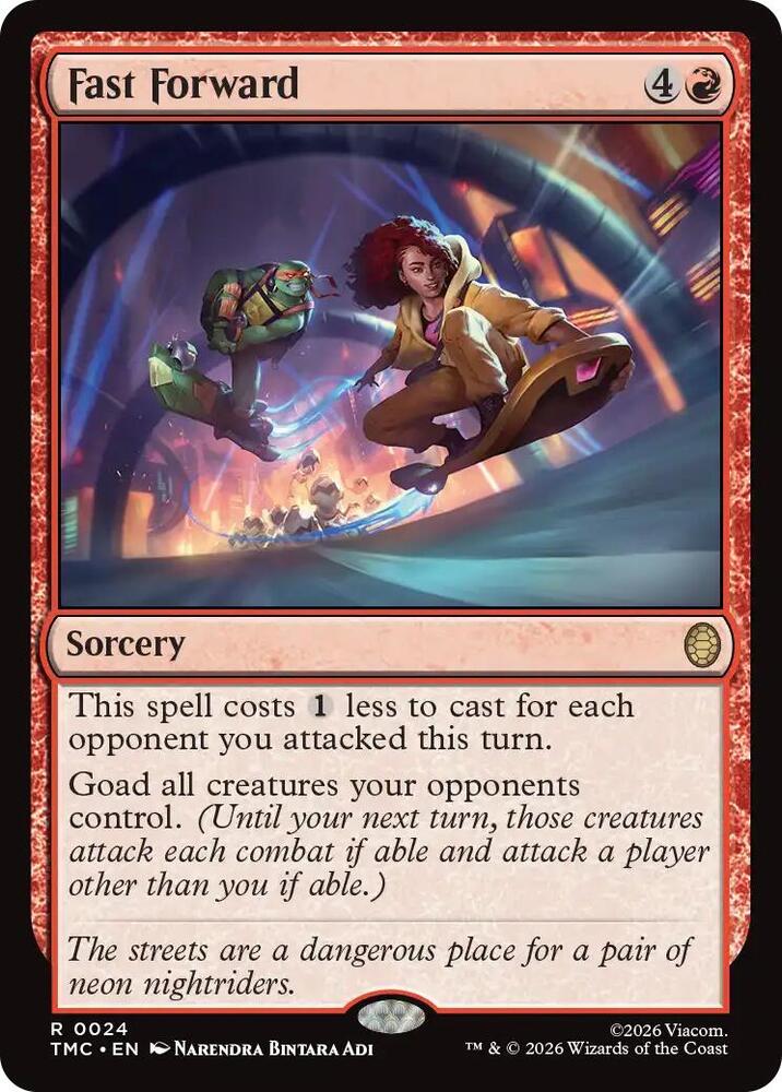 Fast Forward 24/0 (Commander: Teenage Mutant Ninja Turtles) 