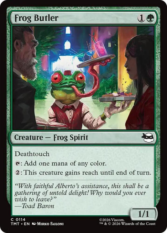 Frog Butler 114/190 (Teenage Mutant Ninja Turtles)  - Foil