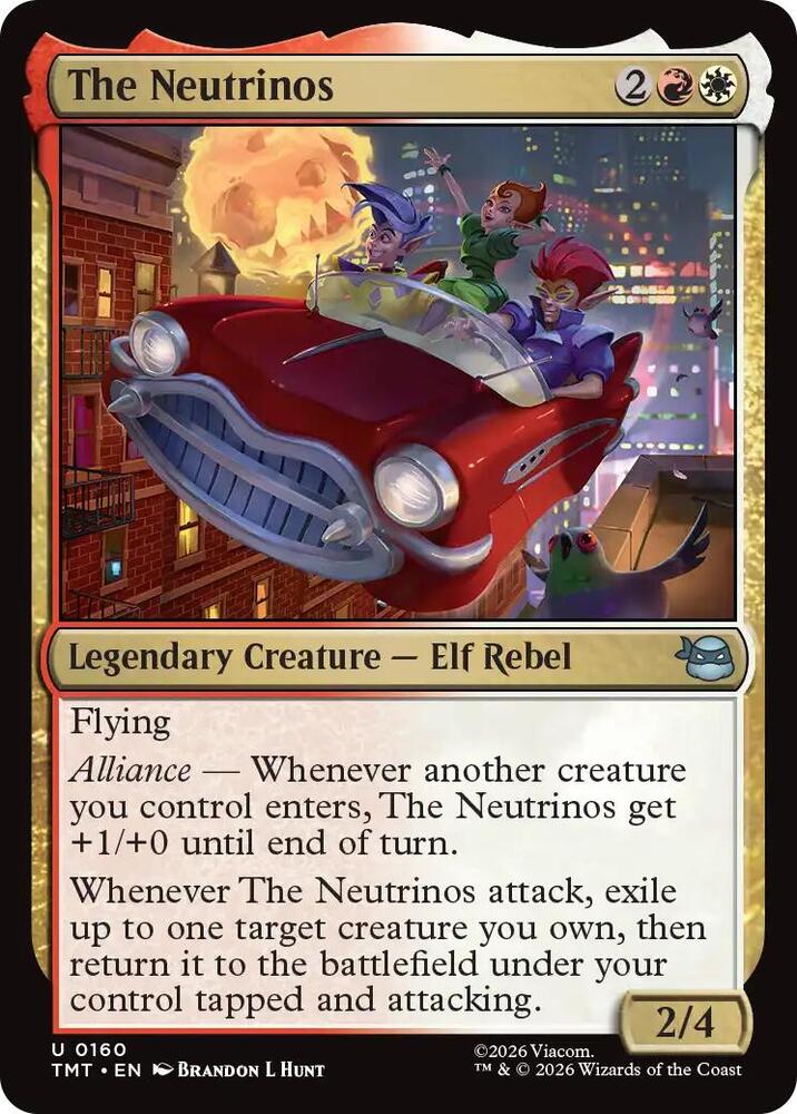 The Neutrinos 160/190 (Teenage Mutant Ninja Turtles)  - Foil