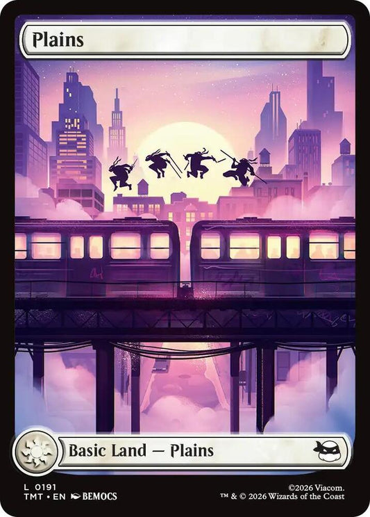 Plains  191/190 (Teenage Mutant Ninja Turtles)  - Full Art