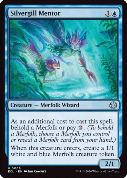 Silvergill Mentor 69/273 (Lorwyn Eclipsed) 