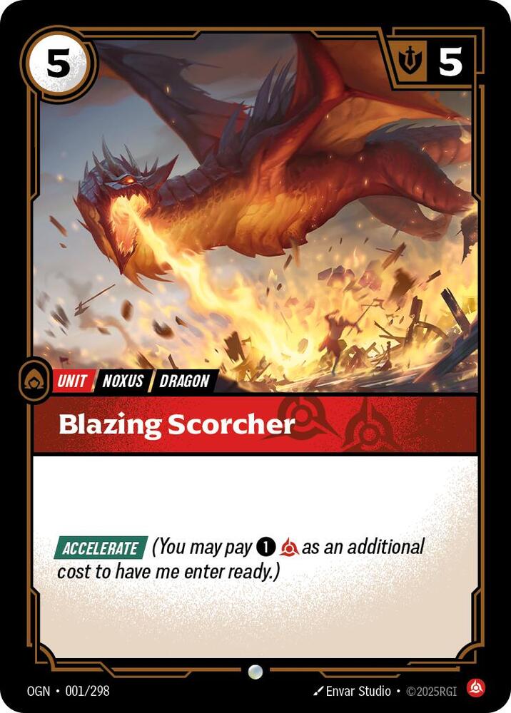 Blazing Scorcher 001/298 (Origins) 