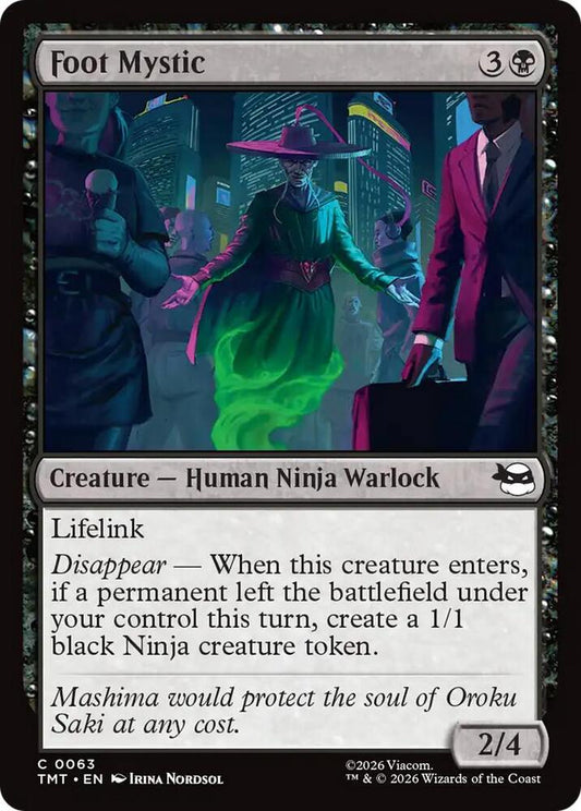 Foot Mystic 63/190 (Teenage Mutant Ninja Turtles)  - Foil