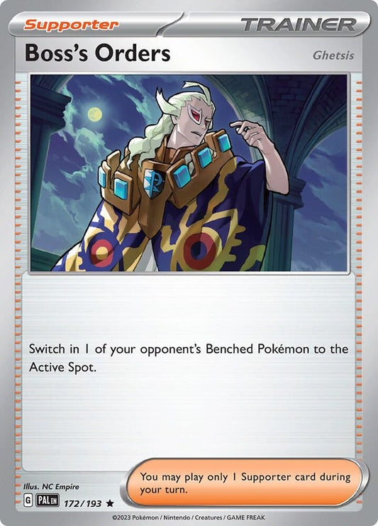 Boss's Orders 172/193 (SV02: Paldea Evolved)  - Holofoil