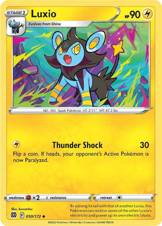 Luxio 050/172 (SWSH09: Brilliant Stars) 