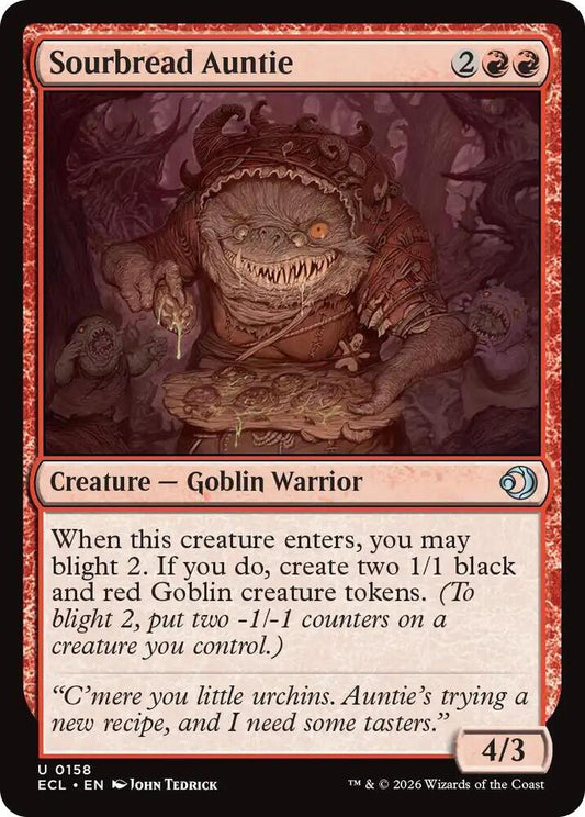 Sourbread Auntie 158/273 (Lorwyn Eclipsed) 