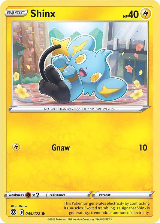 Shinx 049/172 (SWSH09: Brilliant Stars) 