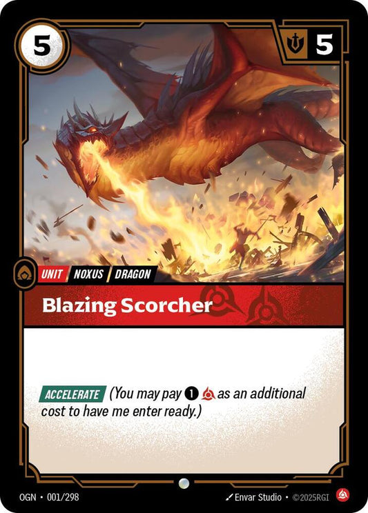 Blazing Scorcher 1/298 (Origins) 