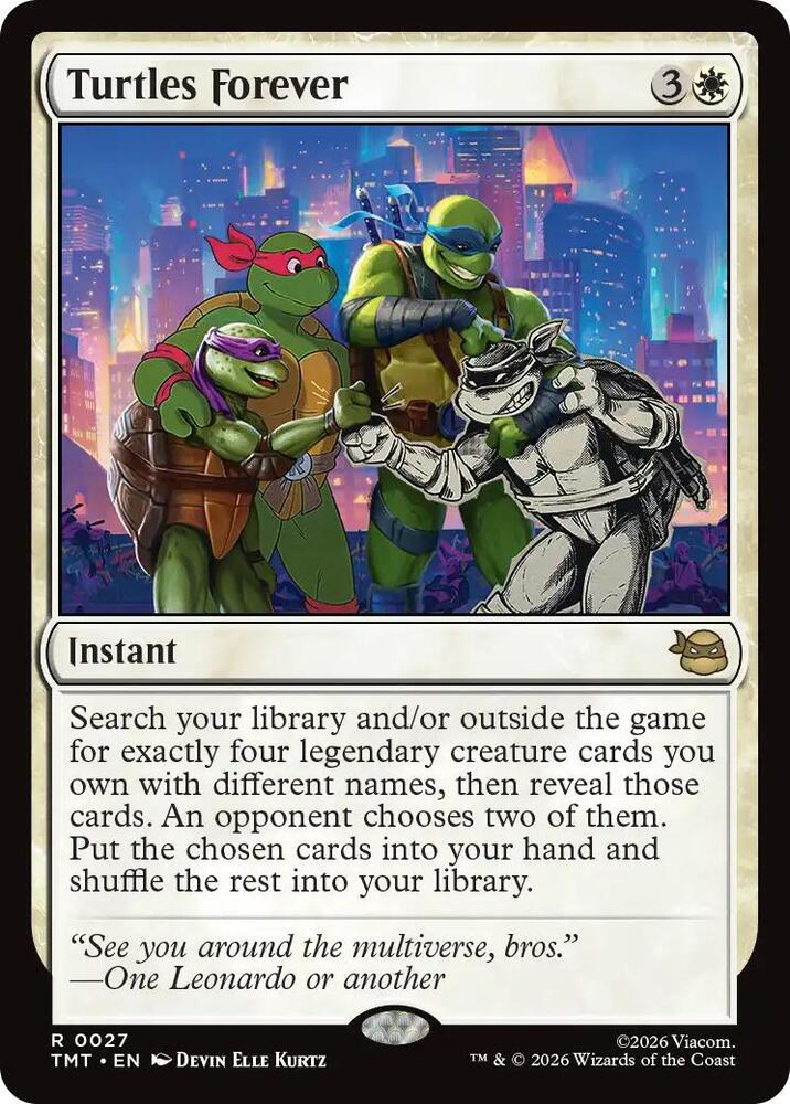Turtles Forever 27 (Teenage Mutant Ninja Turtles)  - Foil
