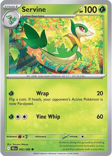 Servine 002/086 (SV: Black Bolt) 