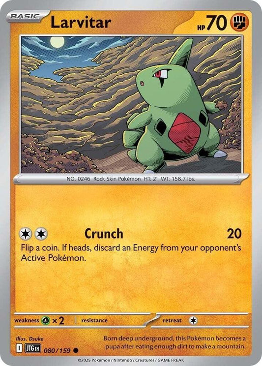 Larvitar 080/159 (SV09: Journey Together) 