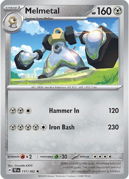 Melmetal 117/162 (SV05: Temporal Forces)  - Reverse Holofoil