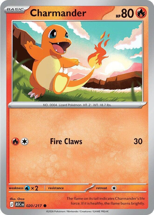 Charmander 020/217 (ME: Ascended Heroes) 
