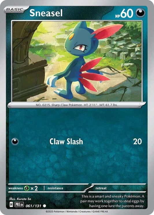 Sneasel 061/131 (SV: Prismatic Evolutions) 