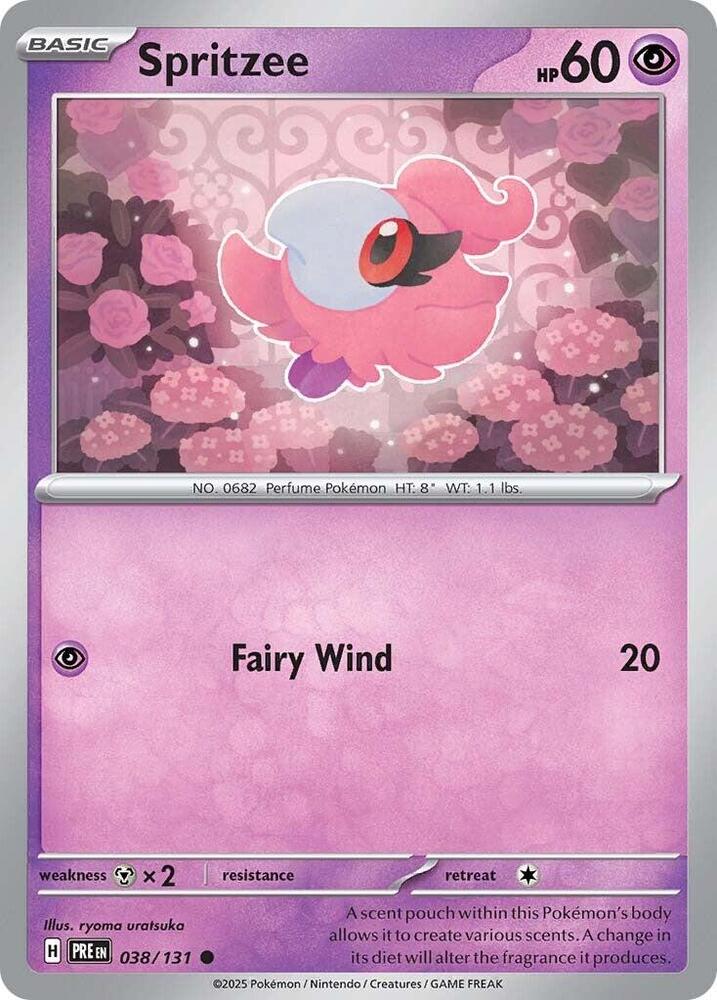 Spritzee 038/131 (SV: Prismatic Evolutions) 