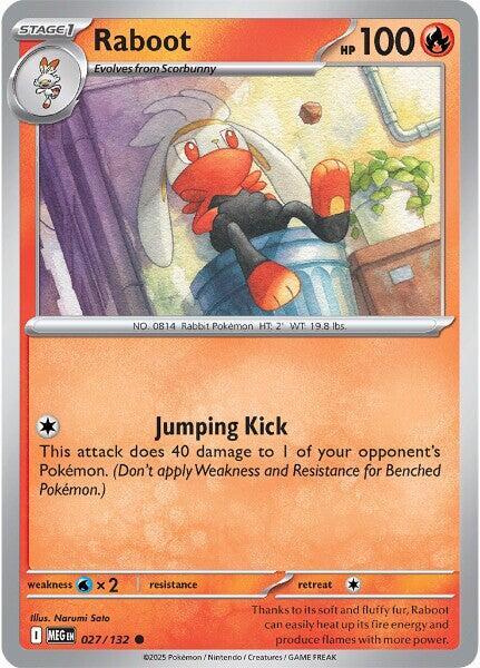 Raboot 027/132 (ME01: Mega Evolution) 