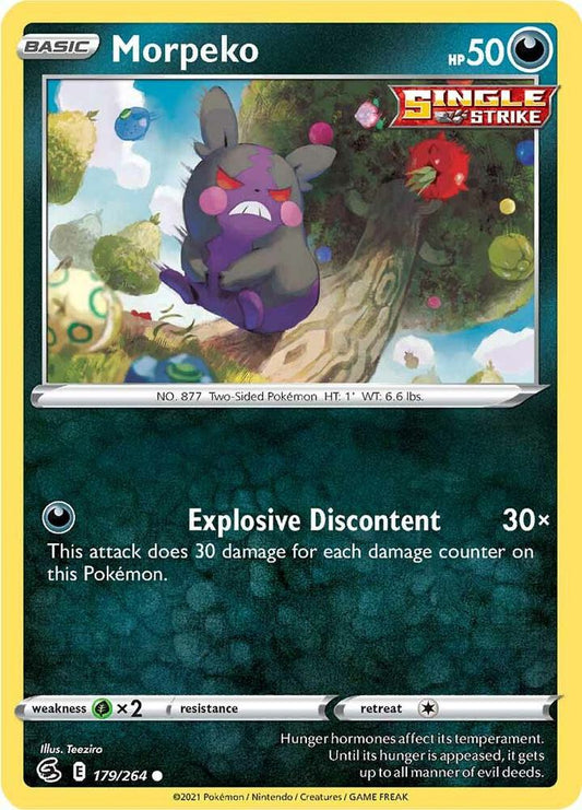Morpeko 179/264 (SWSH08: Fusion Strike) 
