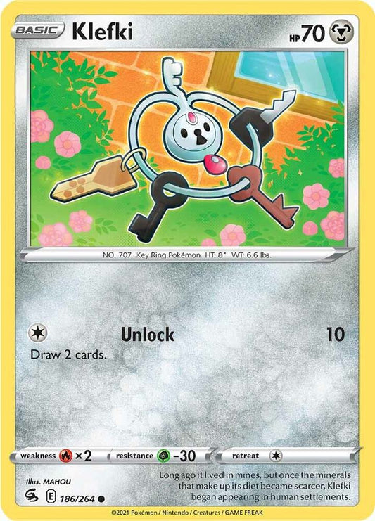 Klefki 186/264 (SWSH08: Fusion Strike) 