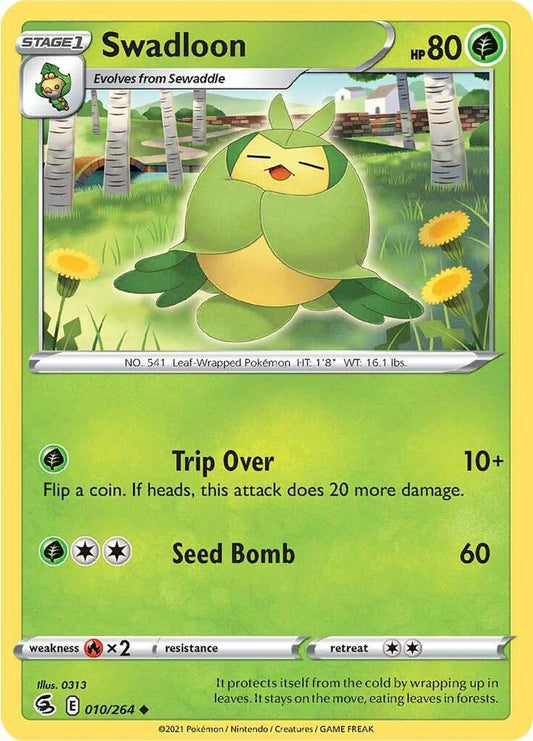 Swadloon 010/264 (SWSH08: Fusion Strike) 