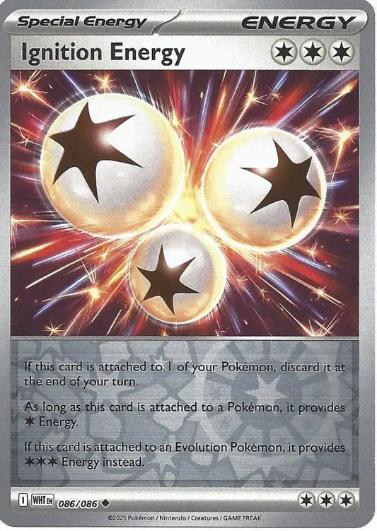 Ignition Energy 086/086 (SV: White Flare)  - Reverse Holofoil