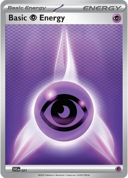 Basic Psychic Energy 021 (SVE: Scarlet & Violet Energies) 