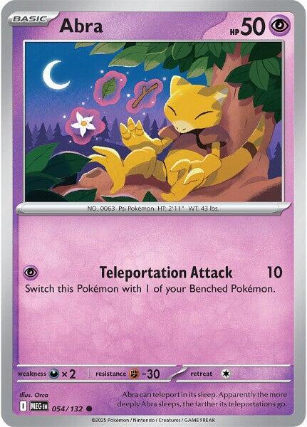 Abra 054/132 (ME01: Mega Evolution) 