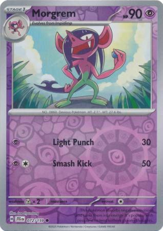 Morgrem 072/159 (SV09: Journey Together)  - Reverse Holofoil