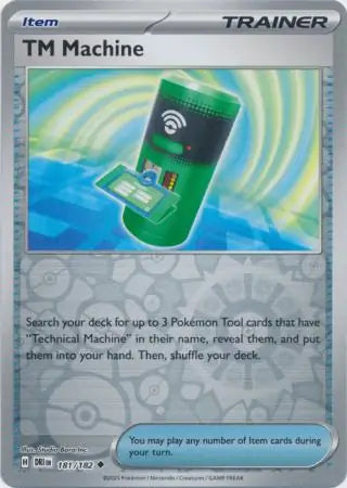 TM Machine 181/182 (SV10: Destined Rivals)  - Reverse Holofoil