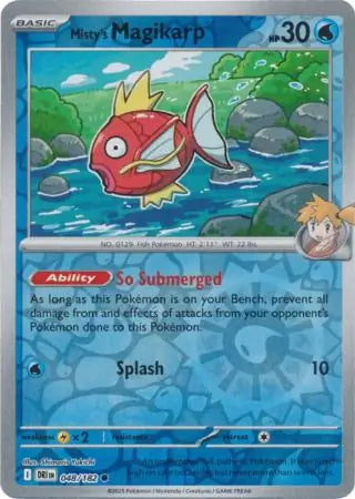 Misty's Magikarp 048/182 (SV10: Destined Rivals)  - Reverse Holofoil